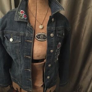 Arizona Embroidered Jean Jacket